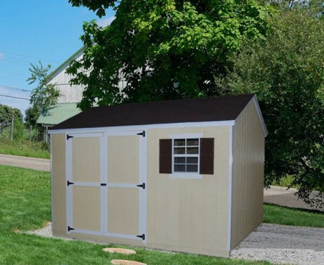 Little Cottage Company Value Workshop 8X8 Wood Shed - Ezonesglobal - Buy at Wine Coolers Online