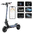 M YUME SCOOTER Hawk Dual Motor Electric Scooters for Adults 2400W 43MPH 43Miles Long Rang E - Scooter - Ezonesglobal - Buy at Wine Coolers Online