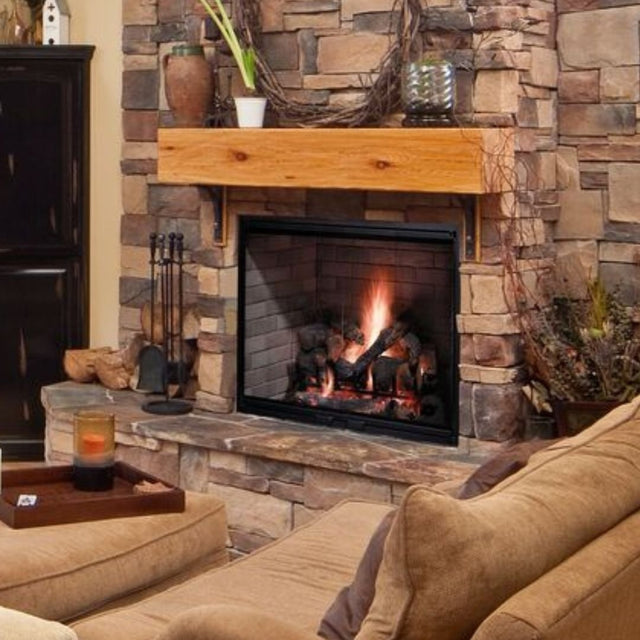 Majestic Biltmore 36 Inch Radiant Wood Burning Fireplace - Ezonesglobal - Buy at Wine Coolers Online