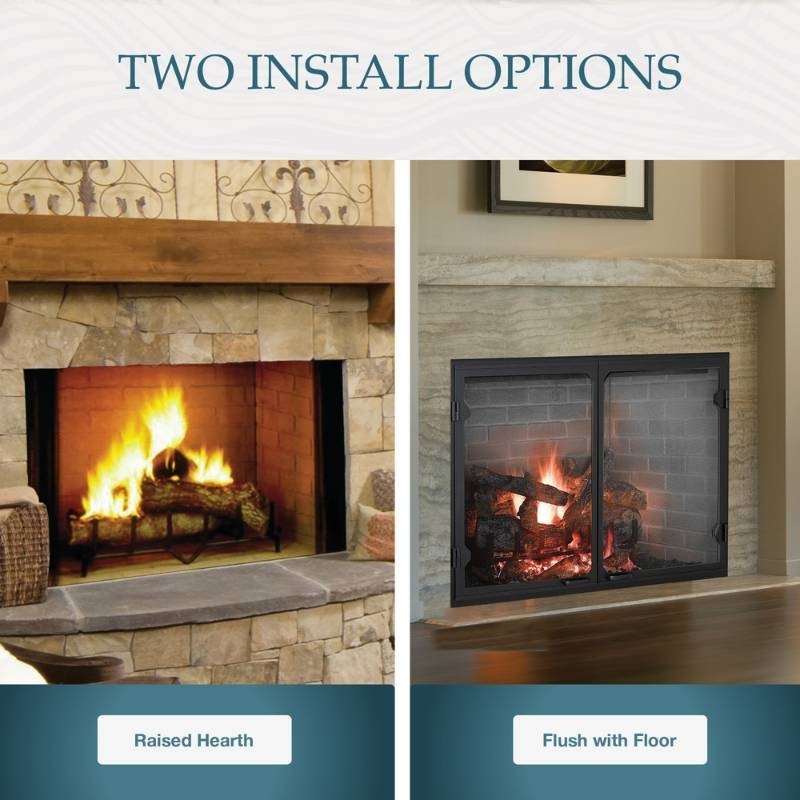 Majestic Biltmore 36 Inch Radiant Wood Burning Fireplace - Ezonesglobal - Buy at Wine Coolers Online
