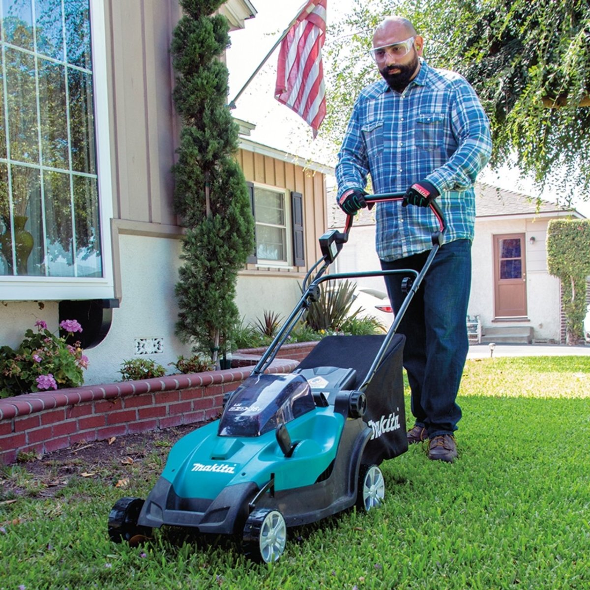 Makita USA – 18V X2 (36V) LXT Lithium - Ion Cordless 17″ Residential Lawn Mower, Tool Only - Ezonesglobal - Buy at Wine Coolers Online