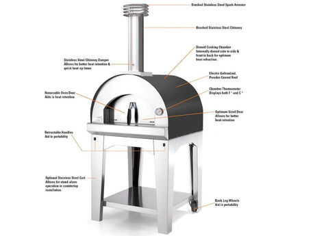 Margherita Wood - Fired Oven - Ezonesglobal - Buy at Wine Coolers Online