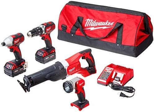 Milwaukee 2696 - 24 M18 Cordless Compact Combo Tool Kit - Ezonesglobal - Buy at Wine Coolers Online