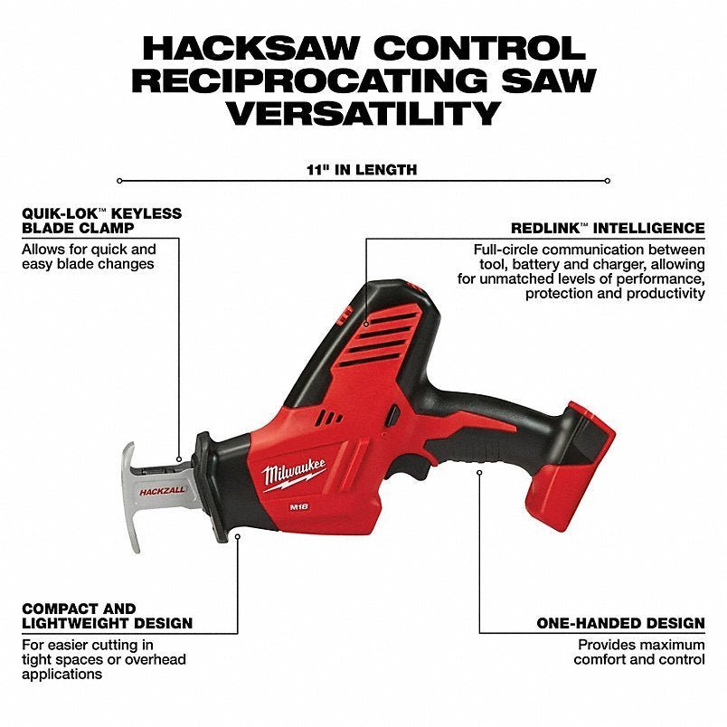 MILWAUKEE Cordless Tool Combination Kit: 4 Tools, 18 V DC Volt, Battery Included, M18™, M18™, 2PYZ8 - Ezonesglobal - Buy at Wine Coolers Online