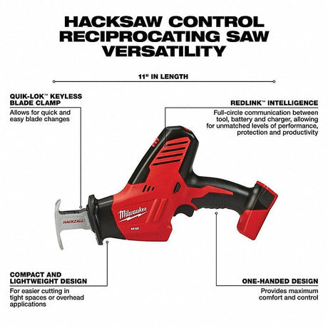 MILWAUKEE Cordless Tool Combination Kit: 4 Tools, 18 V DC Volt, Battery Included, M18™, M18™, 2PYZ8 - Ezonesglobal - Buy at Wine Coolers Online