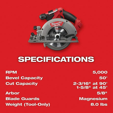 MILWAUKEE Cordless Tool Combination Kit: 7 Tools, 18 V DC Volt, Battery Included, M18 FUEL™, M18™ - Ezonesglobal - Buy at Wine Coolers Online