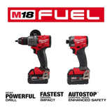 Milwaukee M18 FUEL 18 - V Lithium - Ion Brushless Cordless Hammer Drill and Impact - Ezonesglobal - Buy at Wine Coolers Online