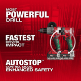 Milwaukee M18 FUEL 18 - V Lithium - Ion Brushless Cordless Hammer Drill and Impact - Ezonesglobal - Buy at Wine Coolers Online