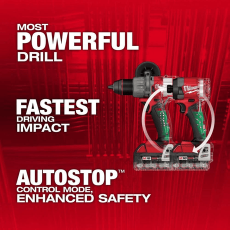 Milwaukee M18 FUEL 18 - V Lithium - Ion Brushless Cordless Hammer Drill and Impact - Ezonesglobal - Buy at Wine Coolers Online