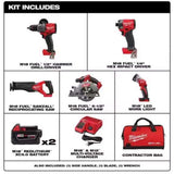 Milwaukee M18 FUEL Cordless Brushless 5 Tool Combo Kit - Ezonesglobal - Buy at Wine Coolers Online