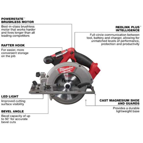 Milwaukee M18 FUEL Cordless Brushless 5 Tool Combo Kit - Ezonesglobal - Buy at Wine Coolers Online