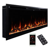 Modern Ember Aerus 50 - in Smart Linear Electric Fireplace - Ezonesglobal - Buy at Wine Coolers Online