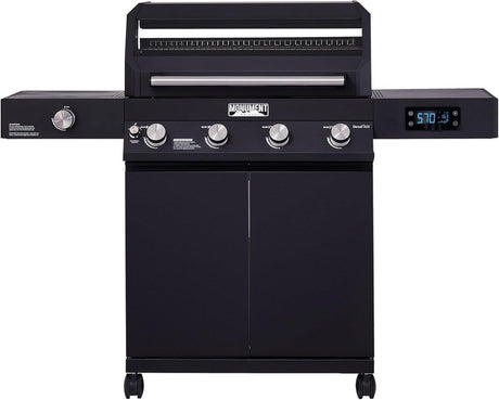 Monument Grills Denali 425 Black Smart Tech Propane Gas Grill - Ezonesglobal - Buy at Wine Coolers Online
