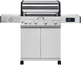 Monument Grills Eminence 405 |Tech Stainless Propane Gas Grill Eminence 405 & Cast Iron Cooking Plate - Ezonesglobal - Buy at Wine Coolers Online