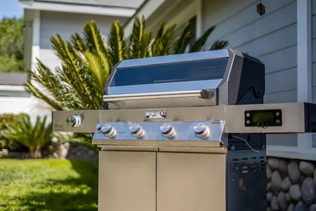 Monument Grills Eminence 405 |Tech Stainless Propane Gas Grill Eminence 405 & Cast Iron Cooking Plate - Ezonesglobal - Buy at Wine Coolers Online