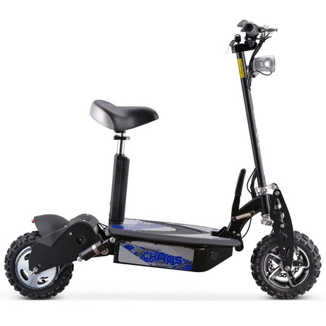 MotoTec Chaos 2000w 60v Lithium Electric Scooter Black - Ezonesglobal - Buy at Wine Coolers Online