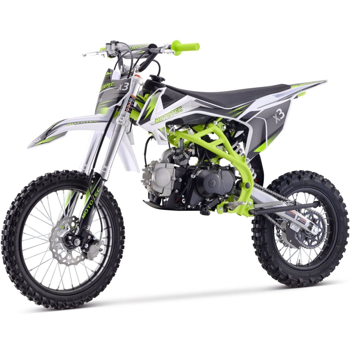 MotoTec X3 125cc 4 - Stroke Gas Dirt Bike - Ezonesglobal - Buy at Wine Coolers Online