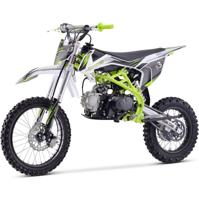 MotoTec X3 125cc 4 - Stroke Gas Dirt Bike - Ezonesglobal - Buy at Wine Coolers Online