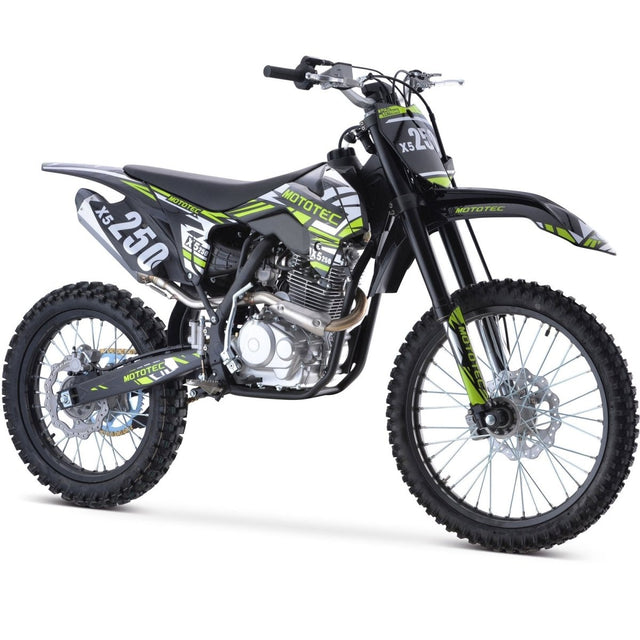 MotoTec X5 250cc 4 - Stroke Gas Dirt Bike - Ezonesglobal - Buy at Wine Coolers Online