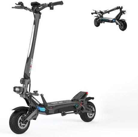 NANROBOT Electric Scooter Adults 50mph Dual Motor Electric Scooter with Suspension 80Miles Range Fast Sports Escooter Folding 10″ Off Road Tires 330LBS Max Load Complies with UL2272 Certification - Ezonesglobal - Buy at Wine Coolers Online