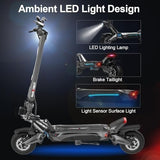NANROBOT Electric Scooter Adults 50mph Dual Motor Electric Scooter with Suspension 80Miles Range Fast Sports Escooter Folding 10″ Off Road Tires 330LBS Max Load Complies with UL2272 Certification - Ezonesglobal - Buy at Wine Coolers Online
