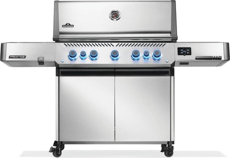 Napoleon Prestige 665 Connected, Gas Grill with Infrared Side and Rear Burner - Ezonesglobal - Buy at Wine Coolers Online