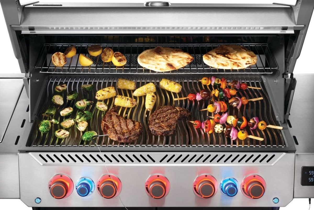 Napoleon Prestige 665 Connected, Gas Grill with Infrared Side and Rear Burner - Ezonesglobal - Buy at Wine Coolers Online
