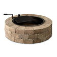 Necessories Wood Burning Fire Pit Kit 48″ w/ Cooking Grate, Concrete in Santa Fe - Ezonesglobal - Buy at Wine Coolers Online