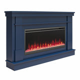 Novogratz Waverly Wide Mantel Electric Fireplace - Ezonesglobal - Buy at Wine Coolers Online