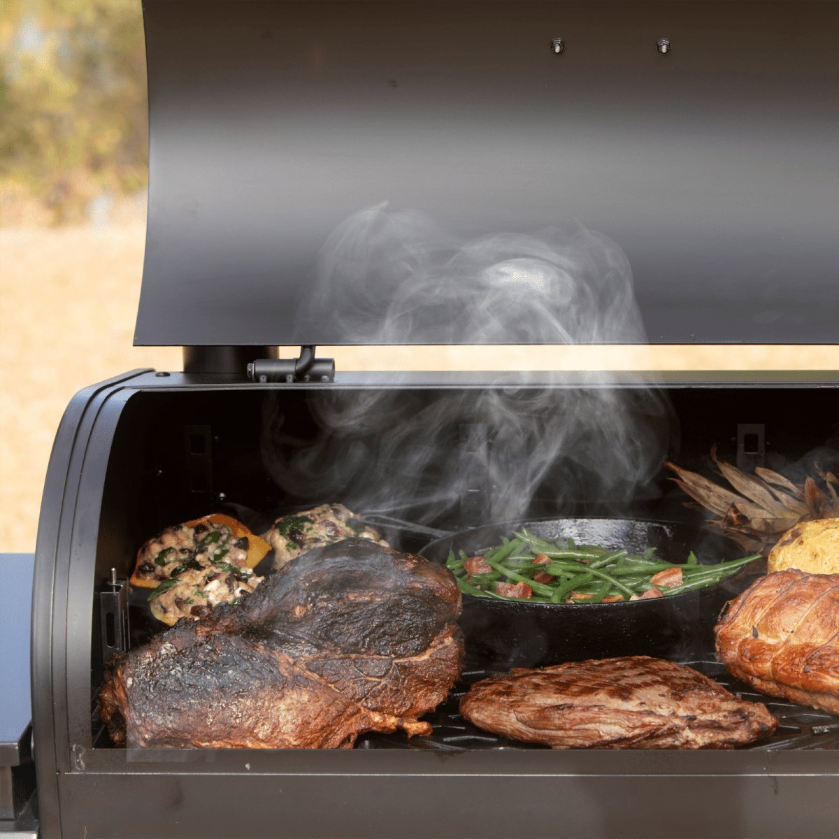 Oklahoma Joe’s Rider 900 DLX Pellet Grill and Smoker - Ezonesglobal - Buy at Wine Coolers Online