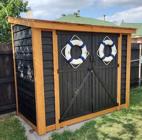 Outdoor Living Today SpaceSaver 8×4 with Double Door - Ezonesglobal - Buy at Wine Coolers Online