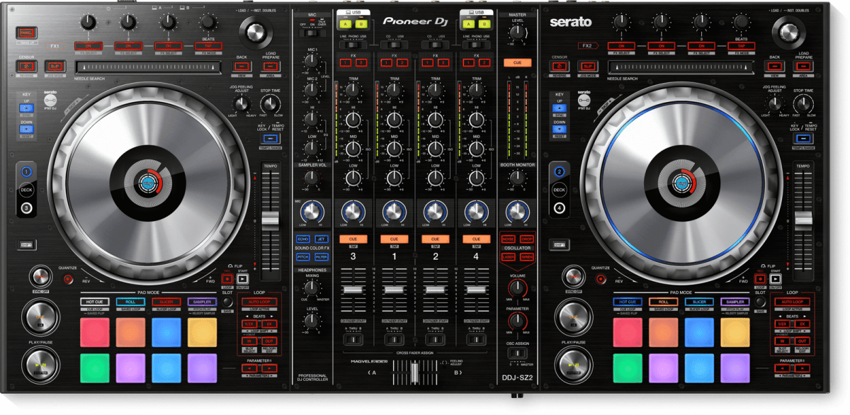 Pioneer DDJ - SZ2 Flagship 4 - Channel Controller for Serato DJ - Ezonesglobal - Buy at Wine Coolers Online