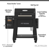Pit Boss Platinum 1250 Connected Wood Pellet Grill - Ezonesglobal - Buy at Wine Coolers Online