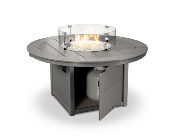 POLYWOOD 48″ Round Fire Pit Table - Ezonesglobal - Buy at Wine Coolers Online