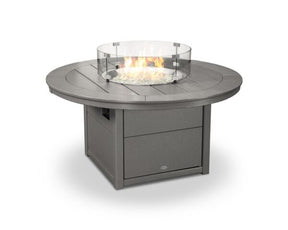 POLYWOOD 48″ Round Fire Pit Table - Ezonesglobal - Buy at Wine Coolers Online
