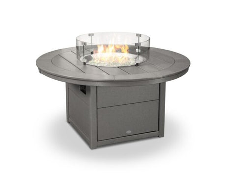 POLYWOOD 48″ Round Fire Pit Table - Ezonesglobal - Buy at Wine Coolers Online
