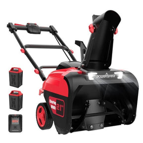 PowerSmart 80V 21″ Cordless Snow Blower with 2 Batteries and Charger - Ezonesglobal - Buy at Wine Coolers Online