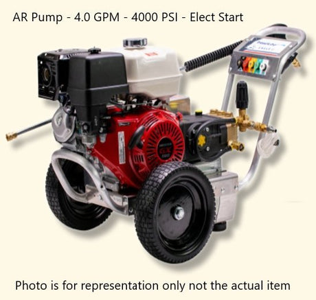 Pressure - Pro Eagle II 4000 PSI @ 4.0 GPM AR Pump Belt Drive Gas Honda Engine Cold Water Pressure Washer w/ Electric Start - Ezonesglobal - Buy at Wine Coolers Online