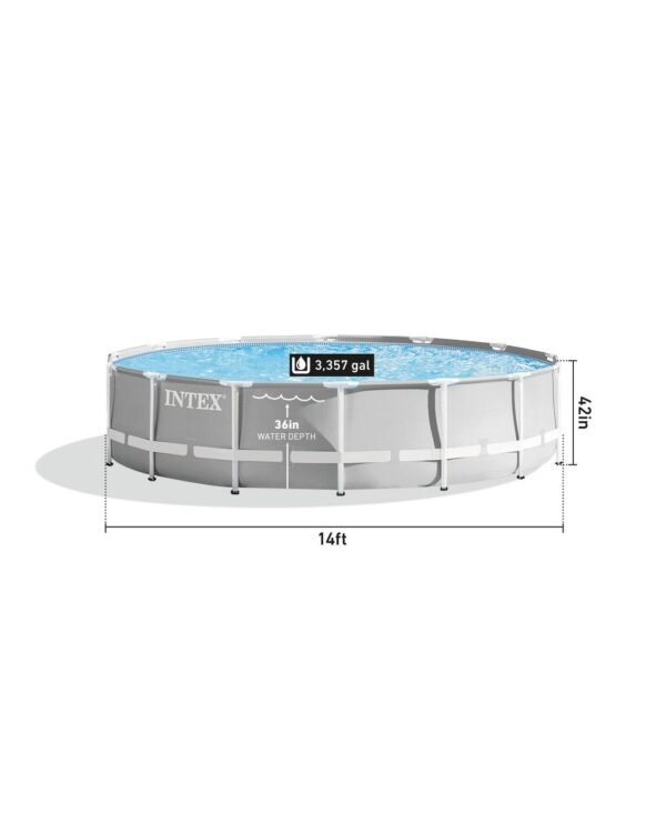 Prism Frame™ 14′ x 42″ Above Ground Pool Set - Ezonesglobal - Buy at Wine Coolers Online