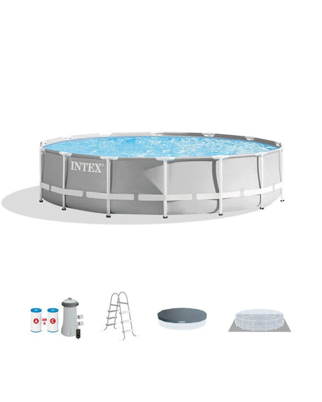 Prism Frame™ 14′ x 42″ Above Ground Pool Set - Ezonesglobal - Buy at Wine Coolers Online