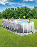 Prism Frame™ 20′ x 10′ x 48″ Oval Above Ground Pool Set - Ezonesglobal - Buy at Wine Coolers Online