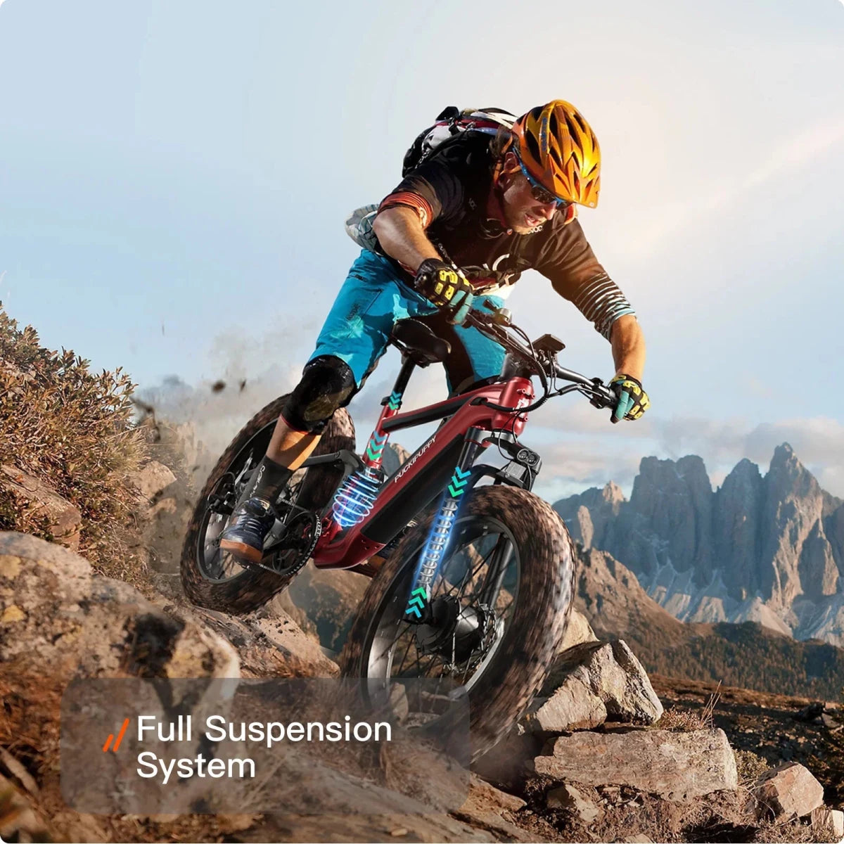 PUCKIPUPPY GoldenR Dual - Motor E - Bike - Ezonesglobal - Buy at Wine Coolers Online