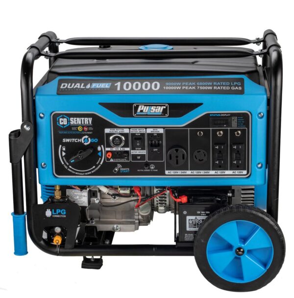 Pulsar 10,000 Watt Dual Fuel Portable Generator PG10000BRCO - Ezonesglobal - Buy at Wine Coolers Online