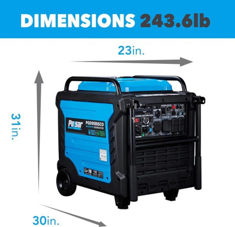 Pulsar PGD95BISCO Inverter Generator - Ezonesglobal - Buy at Wine Coolers Online