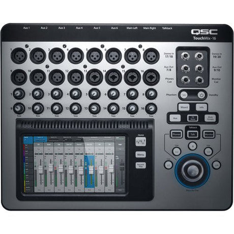 QSC TouchMix - 16 Compact Digital Mixer with Watertight Road Case Kit - Ezonesglobal - Buy at Wine Coolers Online