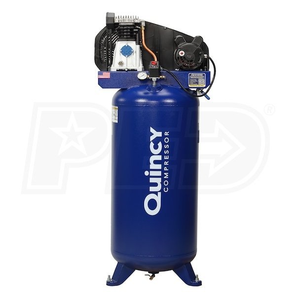 Quincy 3.5HP 60 Gallon Vertical Electric Air Compressor - Ezonesglobal - Buy at Wine Coolers Online
