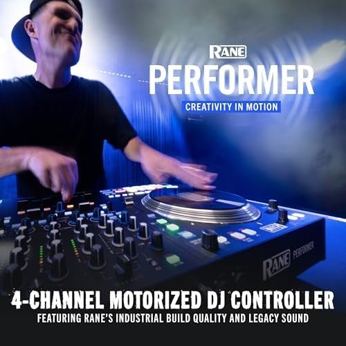 Rane PERFORMER 4 - Channel Motorized DJ Controller, 7″ Platters with Displays, Precision Feel Faders, Stem Split, Advanced FX, Serato DJ Pro Included - Ezonesglobal - Buy at Wine Coolers Online