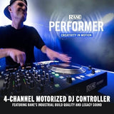 Rane PERFORMER 4 - Channel Motorized DJ Controller, 7″ Platters with Displays, Precision Feel Faders, Stem Split, Advanced FX, Serato DJ Pro Included - Ezonesglobal - Buy at Wine Coolers Online