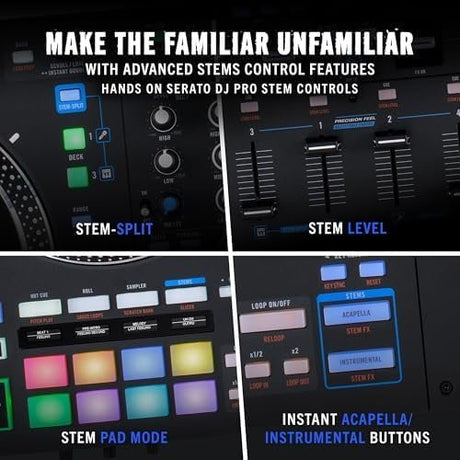 Rane PERFORMER 4 - Channel Motorized DJ Controller, 7″ Platters with Displays, Precision Feel Faders, Stem Split, Advanced FX, Serato DJ Pro Included - Ezonesglobal - Buy at Wine Coolers Online