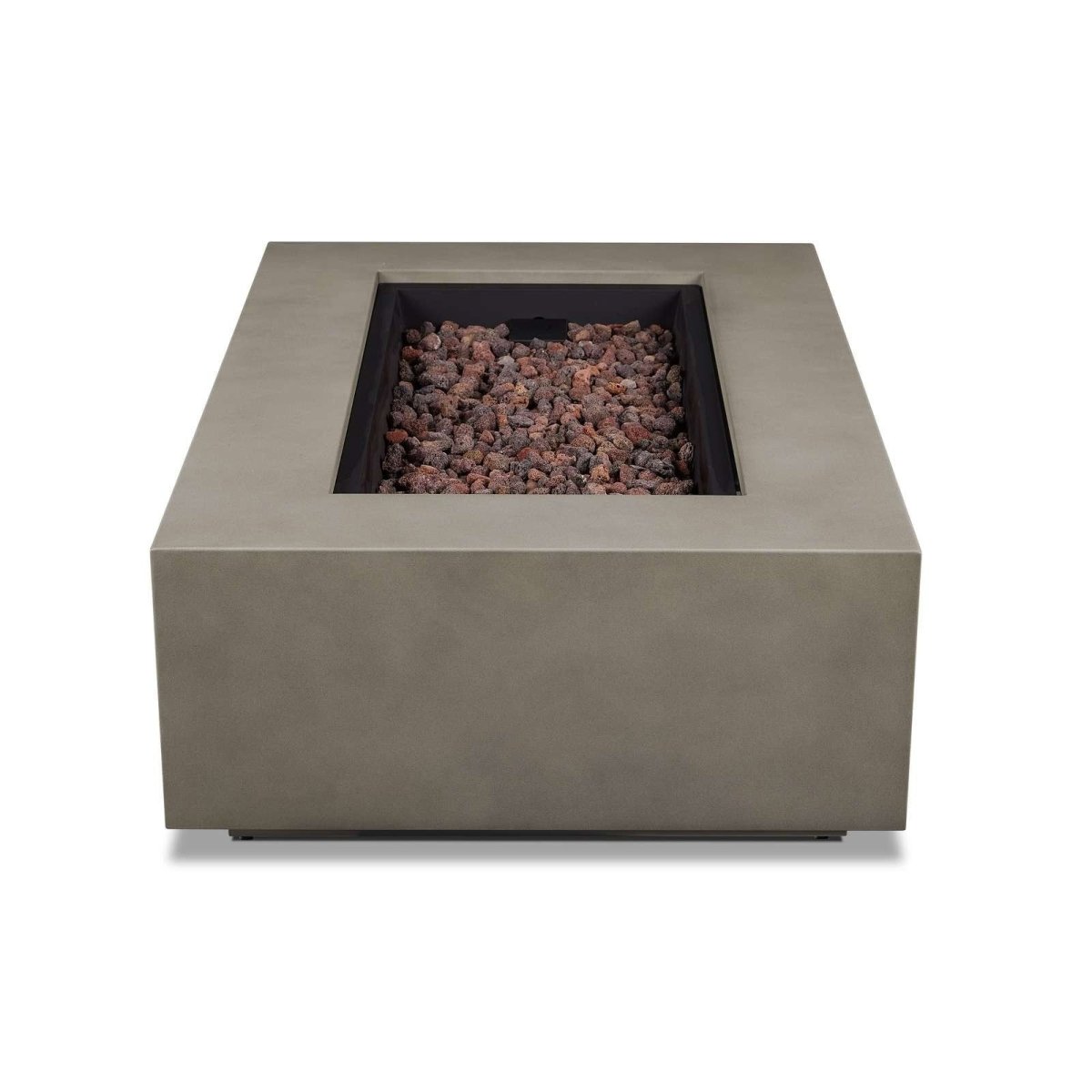Real Flame Aegean 50″ Rectangle Propane Gas Outdoor Fire Table - Ezonesglobal - Buy at Wine Coolers Online